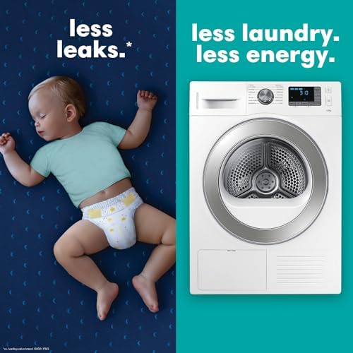 Pampers Swaddlers Disposable Baby Diapers Size 7, 2 Month Supply (2 x 88 Count) with Sensitive Water Based Baby Wipes 12X Multi Pack Pop-Top and Refill (1008 Count) - Image 10