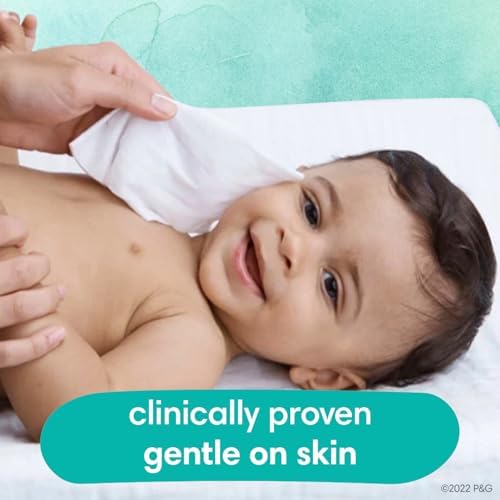 Pampers Pure Protection Disposable Baby Diapers Size 5, 2 Month Supply (2 x 132 Count) with Aqua Pure Sensitive Baby Wipes, 12X Pop-Top Packs (672 Count) - Image 7