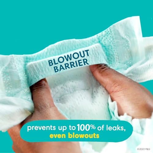 Pampers Swaddlers Disposable Baby Diapers Size 5, 2 Month Supply (2 x 132 Count) with Sensitive Water Based Baby Wipes 12X Multi Pack Pop-Top and Refill (1008 Count) - Image 3