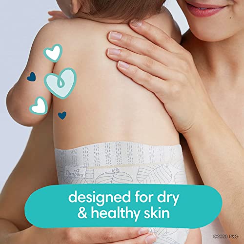 Pampers Pure Protection Disposable Baby Diapers Size 7, 2 Month Supply (2 x 88 Count) with Aqua Pure Baby Wipes, 12X Pop-Top Packs (672 Count) - Image 3