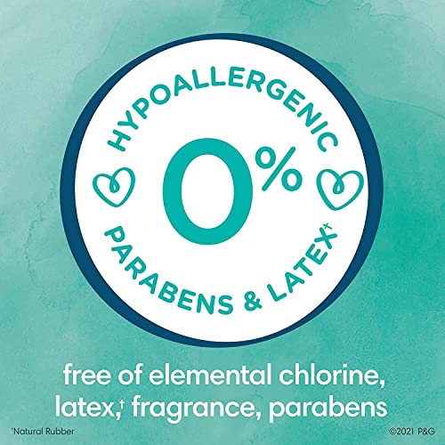 Pampers Pure Protection Disposable Baby Diapers Size 7, 2 Month Supply (2 x 88 Count) with Aqua Pure Baby Wipes, 12X Pop-Top Packs (672 Count) - Image 4