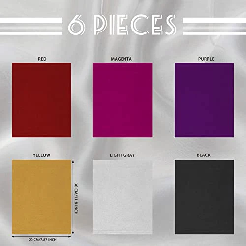 SATINIOR 6 Pcs Spandex Dreadlock Cap Tube Unisex Headbands for Long Hair, Elastic Wraps with Head Bands for Dreadlocks Accessories, 6 Vibrant Colors - Image 3