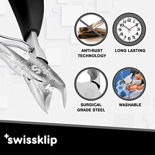 Swissklip Toenail Clippers I Heavy Duty Toe Nail Clippers I Toenail Clippers for Thick Nails I Big Toe Nail Clippers for Thick Toenails I Toenail Scissors I Heavy Duty Nail Clippers for Thick Nail (3) - Image 3