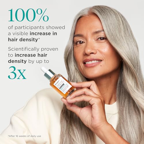 Briogeo Destined For Density MegaStrength+ Caffeine + Biotin Peptide Density Serum, Increases Hair Thickness and Density, Fast-Absorbing & Non-Greasy, Fragrance-Free, Vegan, Cruelty-Free, 1.5 fl oz - Image 5
