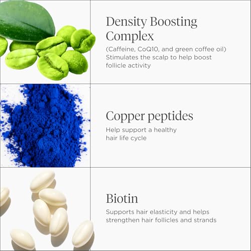 Briogeo Destined For Density MegaStrength+ Caffeine + Biotin Peptide Density Serum, Increases Hair Thickness and Density, Fast-Absorbing & Non-Greasy, Fragrance-Free, Vegan, Cruelty-Free, 1.5 fl oz - Image 6