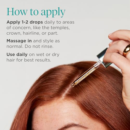 Briogeo Destined For Density MegaStrength+ Caffeine + Biotin Peptide Density Serum, Increases Hair Thickness and Density, Fast-Absorbing & Non-Greasy, Fragrance-Free, Vegan, Cruelty-Free, 1.5 fl oz - Image 8