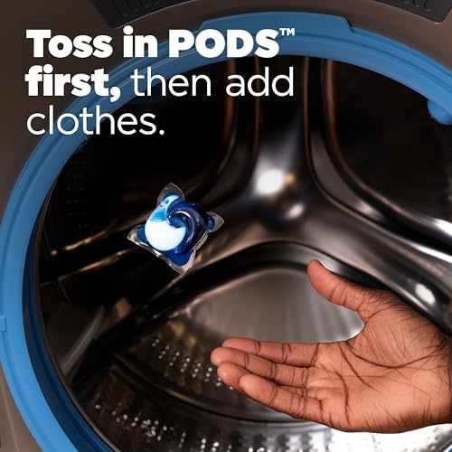 Tide Power Pods Laundry Detergent Pacs with Febreze Freshness with Odor Eliminators, Botanical Rain Scent, 45 Count - Image 8