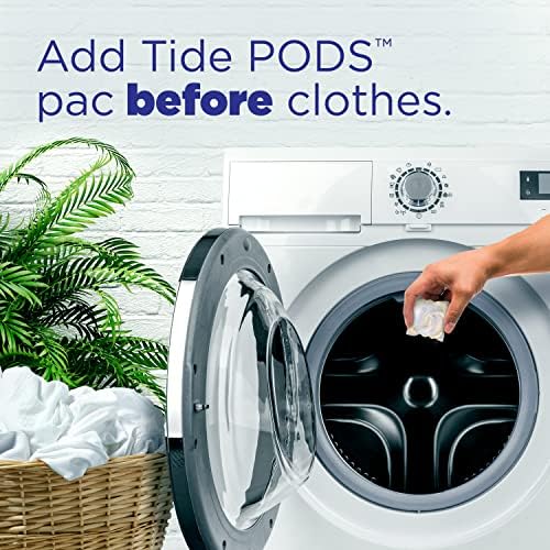 Tide PODS Ultra OXI Free Laundry Detergent Pacs, National Eczema Association and National Psoriasis Foundation Recommended, 57 count - Image 7
