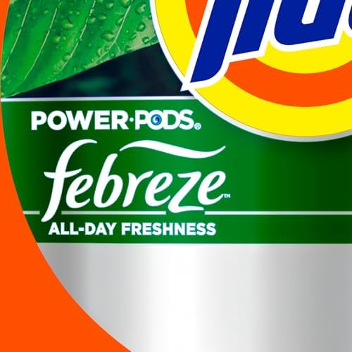 Tide Power Pods Laundry Detergent Pacs with Febreze, 63 Count, Botanical Rain Scent, Febreze Freshness with Odor Eliminators - Image 9