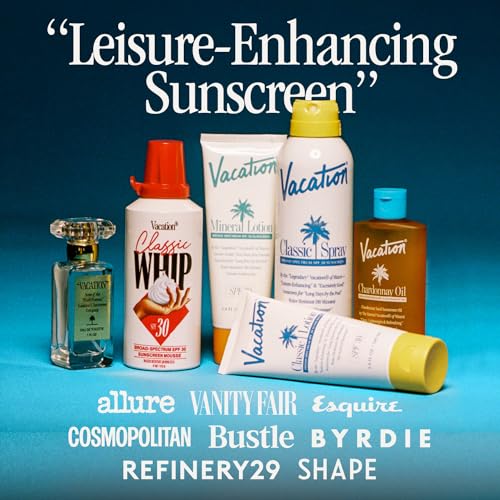 Vacation Classic Whip SPF 30 & Air Freshener Bundle, Whipped Sunscreen Mousse, Water-Resistant, Hydrating, "Lighter-Than-Air" Feel, Dermatologist-Tested, Vegan, 4 Oz. - Image 7