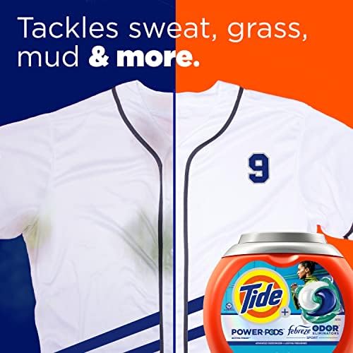 Tide Power Pods Laundry Detergent Pacs with Febreze Sport, 25 Count, Febreze Freshness with Sport Odor Defense - Image 2