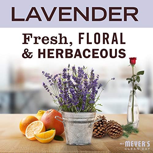 MRS. MEYER'S CLEAN DAY Foaming Hand Soap Concentrated Refills, 4 Concentrated Refills (2 Fl. Oz each), Lavender Scent, Makes 40 Fl. Oz. of Foaming Soap Total - Image 8