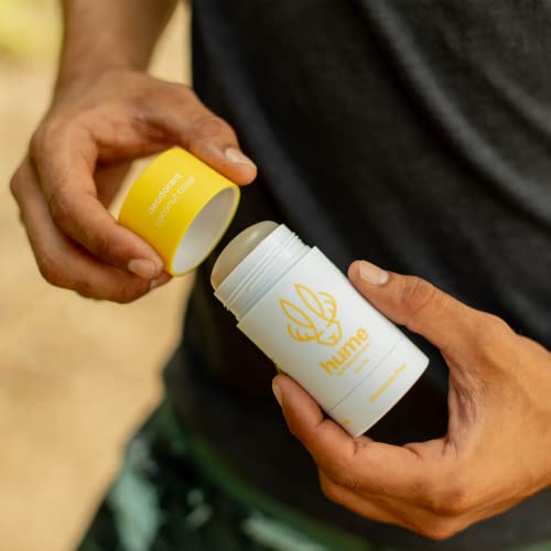Hume Supernatural Aluminum Free Deodorant for Women & Men - Safe for Sensitive Skin - Probiotic, Plant-Based, Baking Soda Free, Aloe, & Cactus Flower, Anti Sweat, Stain & Odor - Coconut Coast 1-Pack - Image 6