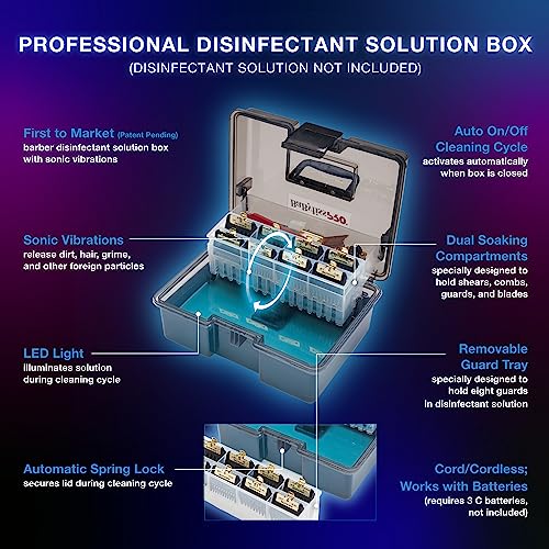 BaBylissPRO BarberSONIC Professional Disinfectant Solution Box - Image 2