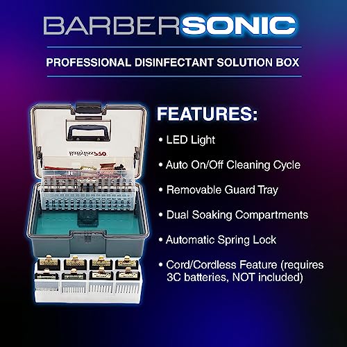 BaBylissPRO BarberSONIC Professional Disinfectant Solution Box - Image 5