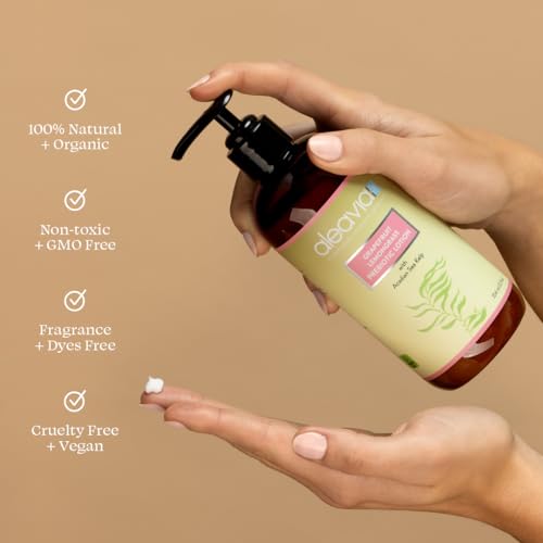 Aleavia Grapefruit Lemongrass Prebiotic Body Lotion – Lightly Scented, All-Natural Moisturizing Body Lotion with Organic Essential Oils – 12 Oz - Image 3
