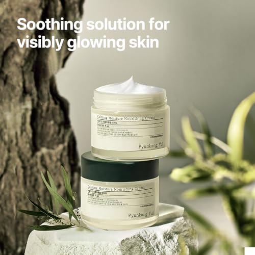 Pyunkang Yul [PKY] Calming Moisture Nourishing Cream Instantly Soothes Sensitive Skin, Face Moisturizer for Healthy Skin Vitality with Collagen, Vegan, Korean Skincare (1.69 Fl. Oz, 50ml) - Image 3