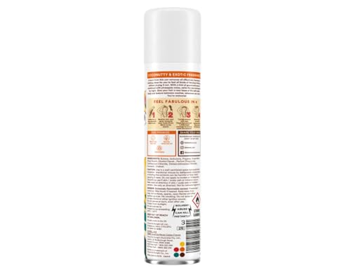 Batiste Dry Shampoo, Tropical Fragrance, Refresh Hair and Absorb Oil Between Washes, Waterless Shampoo for Added Hair Texture and Body, 6.73 OZ Dry Shampoo Bottle - Image 3