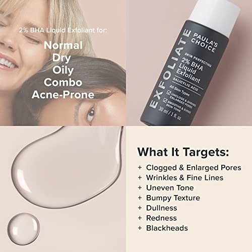 Paula's Choice 2% BHA Liquid Exfoliant & SKIN BALANCING Toner, Minimizes Clogged, Enlarged Pores with Salicylic Acid & Niacinamide, for Combination & Oily Skin, Fragrance-Free & Paraben-Free, Set of 2 - Image 4