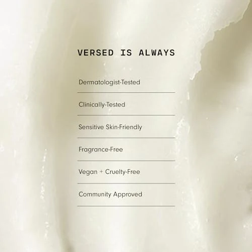 Versed Buff It Out AHA Exfoliating Body Scrub and Mask - Lactic Acid & Glycolic Acid Exfoliant - Microfine Pumice Body Exfoliator to Polish and Smooth Bumpy, Dry Skin - Vegan & Cruelty-Free (6 oz) - Image 6