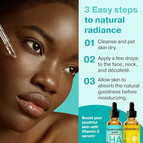 Double Size (4OZ) Hyaluronic Acid Serum for Face 3.5%, Hyaluronic Acid Moisturizer, Hydrating Serum for Face, Moisturizing Hyaluronic Acid Serum with Seaweed and Chamomile, Glow Face Serum for Women - Image 6