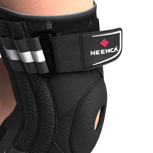 NEENCA Professional Knee Brace for Knee Pain, Medical Knee Support with Patented X-Strap Fixing System, Great Support and Stability for Joint Pain, Arthritis, Meniscus Tear, ACL, PCL, Runner, Sports - Image 6
