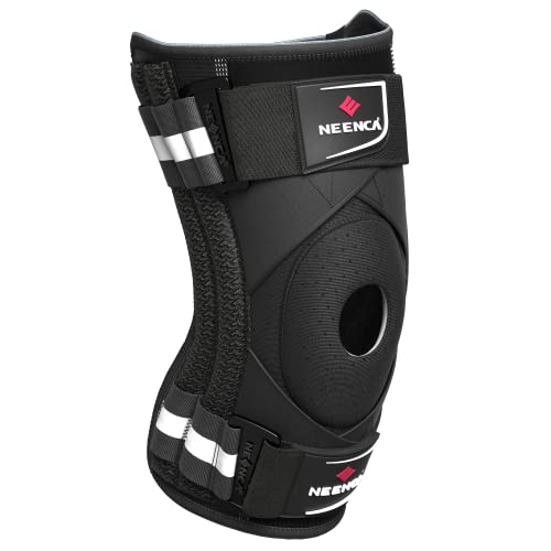 NEENCA Professional Knee Brace for Knee Pain, Medical Knee Support with Patented X-Strap Fixing System, Great Support and Stability for Joint Pain, Arthritis, Meniscus Tear, ACL, PCL, Runner, Sports - Image 7