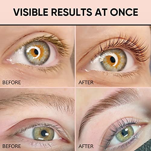 Libeauty Eyelash and Eyebrow Color Kit Brown Instant Hair Color Kit for Lash and Brow Perfect Partner for Lash Perm/Lift/Lamination Treatment Voluminous Coloring - Image 6