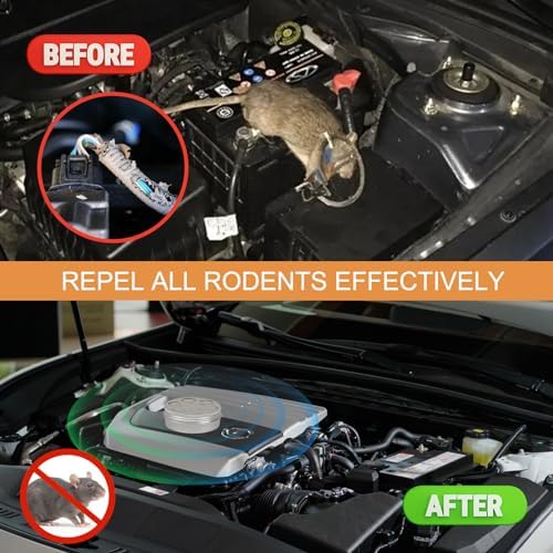 Dark Master 6 Pack Rodent Repellent for Car Engines, Mighty Peppermint Oil to Repel Mice and Rats,Environmentally Friendly and Humane Mouse Trap for Car Engines,House (Mint) - Image 4