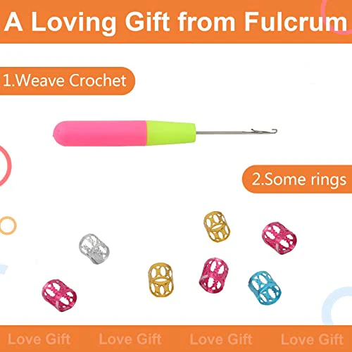 Fulcrum Goddess Box Braids Crochet Hair 12 Inch, 9 Packs Box Braids Crochet Hair for Women, Crochet Braids with Curly Ends (12Inch, 1B/30/613#) - Image 7