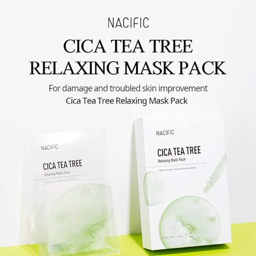 NACIFIC Premium 10-Sheet Facial Mask Skincare Korean Variety Pack for Ultimate Skin Nourishment - Hyaluronic Acid, Ceramide, and Vitamin-Infused for All Skin Type - Image 4