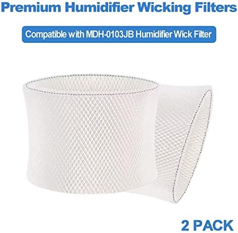2-Pack Replacement Filters for Mainstays Humidifier, Part # A/H62 Humidifier Wick Filter - Image 2