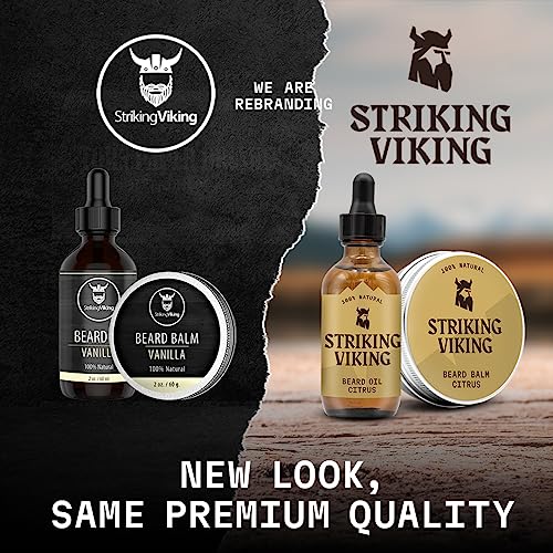 Striking Viking Boars Hair Beard Brush for Men - 4.2" Ergonomic Design with Naturally Derived Beach Wood - For Men's Beard & Mustache Care - Image 8