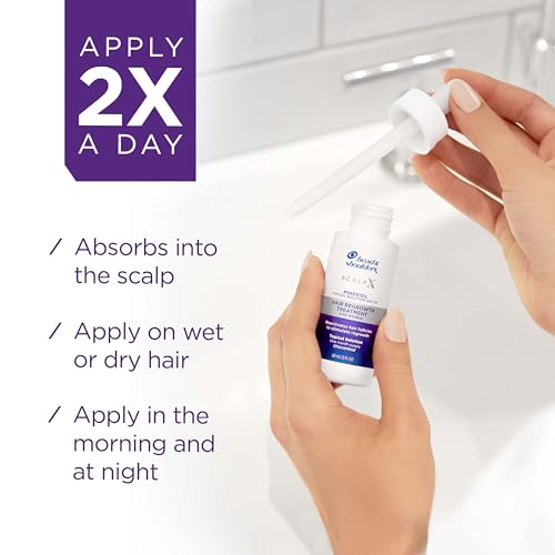 Head & Shoulders Scalp X 2% Minoxidil for Women, Hair Regrowth Treatment for Thinning Hair and Hair Loss, Topical Solution, 3 Month Supply, 2 Fl Oz Each, Pack of 3 - Image 4