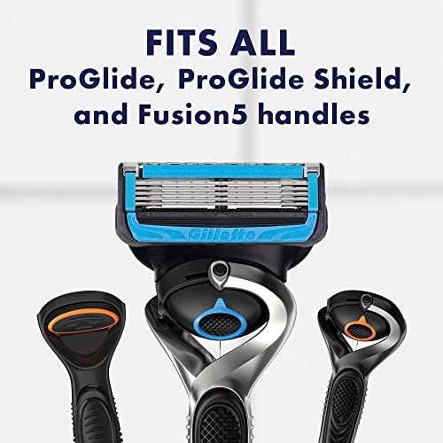 Gillette ProGlide Chill Mens Razor Blade Refills, Cooling Technology Chills, 12 Count - Image 7
