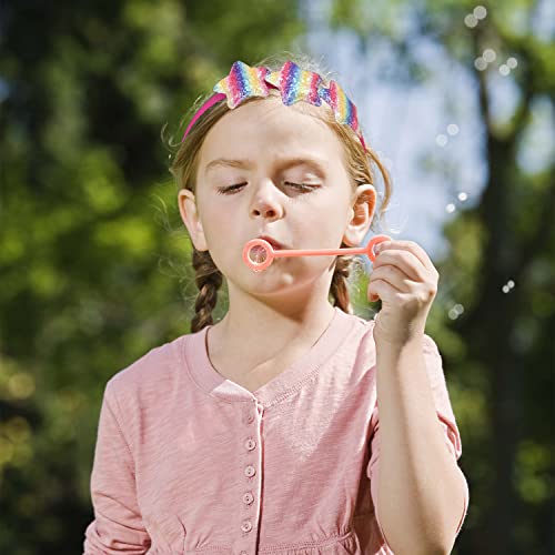 XIMA 10PCS Headbands for Toddlers, Rainbow Glitter Star Girls Headbands for Teens Kids Children Hair Accessories (10PCS Star Headbands) - Image 6