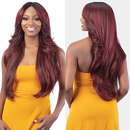 Equal Curtain Bangs HD Lace Front Wig Bombshell (1) - Image 4