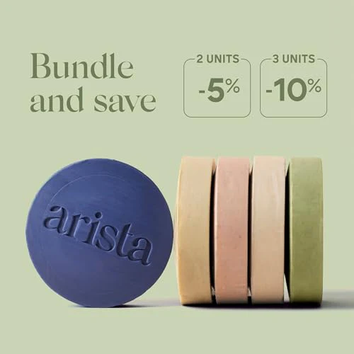 Arista Anti-Dandruff Shampoo Bar | Sulfate-Free, with Leaf Powder, Arnica & Tea Tree | Vegan Solid Shampoo Bar - Image 6