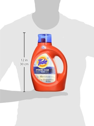 Tide hygienic clean heavy 10x duty liquid laundry detergent, original, 92 oz bottle - Image 3