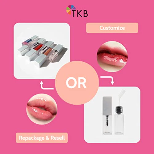 TKB Lip Gloss Base (Flexagel M) | Ready-to-Wear| Moisturizing, High Shine, Crystal Clear, Vegan and Cruelty free| Made in USA. (15 Ounce (Pack of 1)) - Image 4