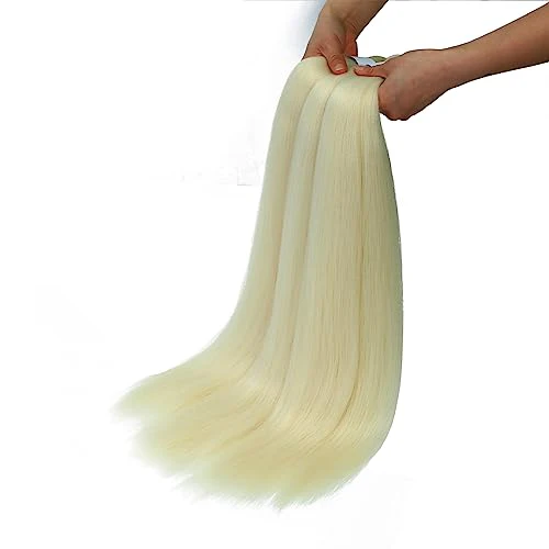 Braiding Hair Pre Stretched for Women Hair Extensions Box Braids Soft Synthetic Knotless Yaki Texture Hot Water Setting Braid Blonde 613 (30inch 3Packs) - Image 5