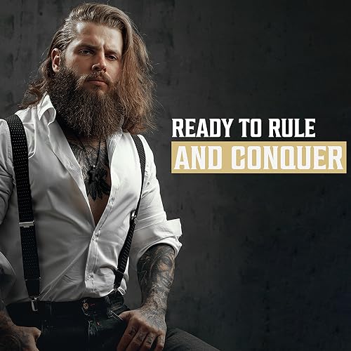 Viking Revolution Beard Wash and Beard Conditioner for Men with Argan Oil and Jojoba Oil - Beard Softener and Strengthener Beard Care Beard Shampoo and Conditioner with Beard Oil (5oz, Spiced Vanilla) - Image 6