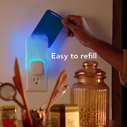 Raid Essentials Flying Insect Light Trap Refills, 16 Light Trap Refill Cartridges, Featuring Light Powered Attraction - Image 4