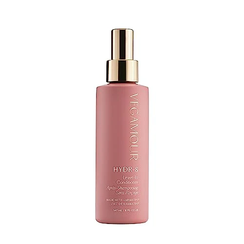 HYDR-8 Leave-In Conditioner, for Deep Hydration & Heat Protection, with Vegan Keratin, for Soft, Silky, Frizz Free Hair