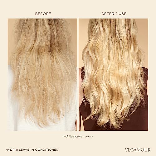 HYDR-8 Leave-In Conditioner, for Deep Hydration & Heat Protection, with Vegan Keratin, for Soft, Silky, Frizz Free Hair - Image 9