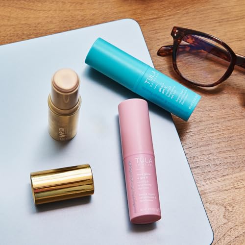 TULA Skin Care Eye Balm Rose Glow - Dark Circle Treatment, Instantly Hydrate and Brighten Undereye Area, Portable and Perfect to Use On-the-go, 0.35 oz. - Image 9