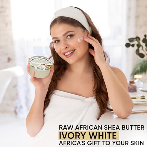 Pure African Shea Butter Raw Organic, White Ivory 100% Natural Unrefined | For Body & Hair Scalp Non GMO - 32 oz - Image 9