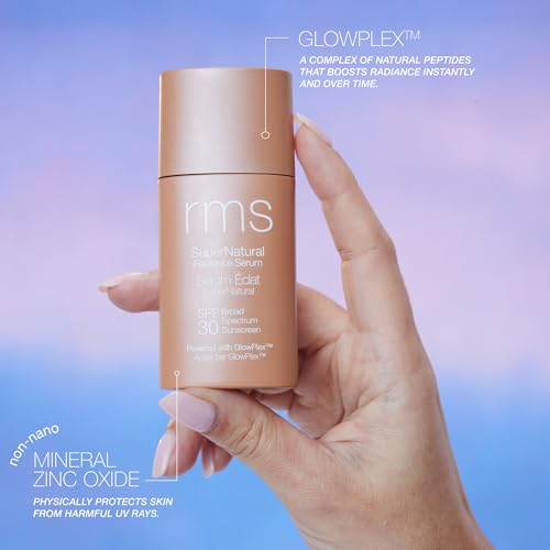 RMS Beauty SuperNatural Radiance Sunscreen SPF 30 - Tinted Sunscreen for Face, Tinted Mineral Sunscreen for Face Tinted SPF Skin Tint with SPF Makeup - Image 7