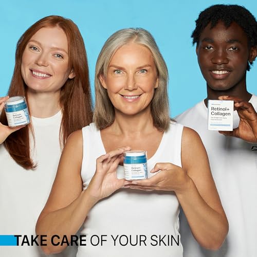 Face Moisturizer Retinol Cream - Men and Women Day & Night Neck Décolleté with Retinol, Collagen Hyaluronic Acid Hydrating Safe for All Skin Types - Image 5