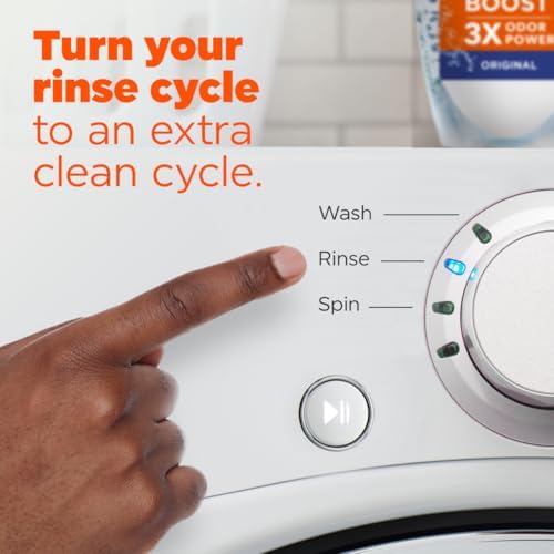 Tide Deep Cleansing Fabric Rinse with 3X Odor Power, Original Scent, 48 oz - Image 4
